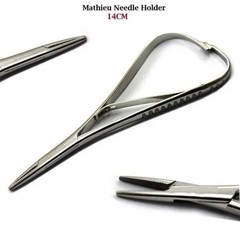 5 X Dental Mathieu Slim Needle Holder Orthodontic Ligature Pliers Narrow Tip
