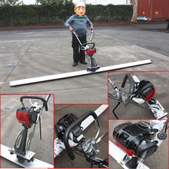 4 Stroke Concrete Surface Leveling Vibratory Screed & 7.5′ Aluminum Tamper Blade