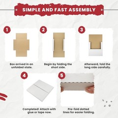 100 LP Record Album Mailers 12.5×12.5 Variable Depth Corrugated Cardboard Book B