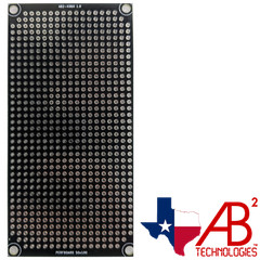 11 Pcs Black PCB Proto / Perf Boards Double Sided Combo Pack