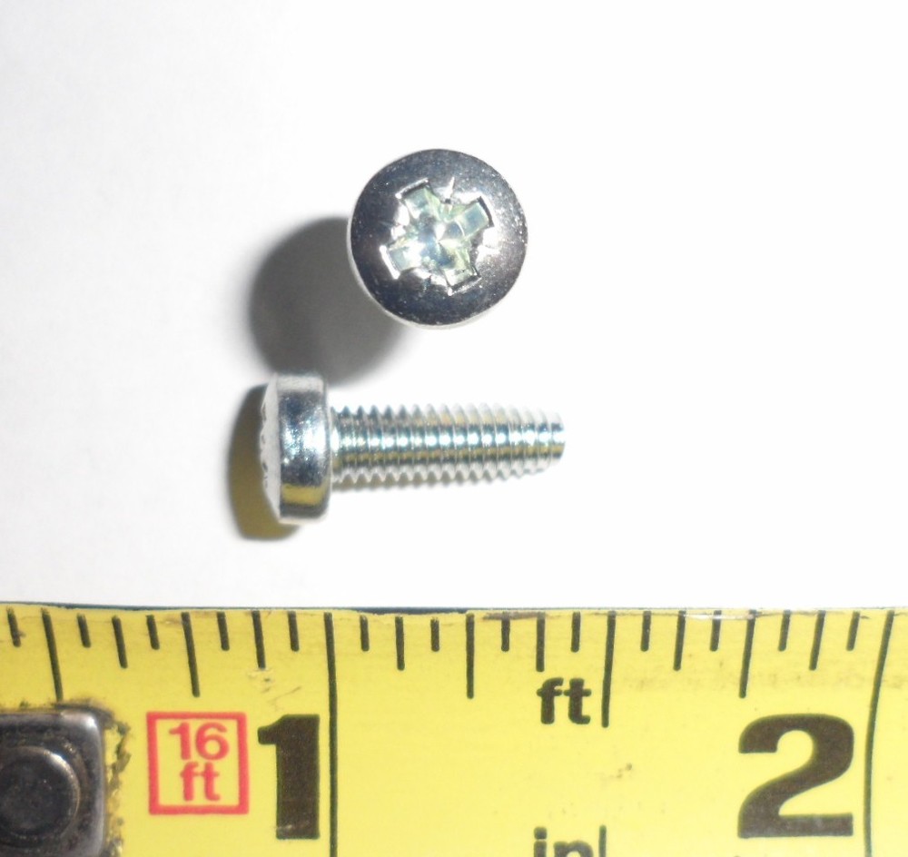 80 ea M4-0.7 x 12 mm Phillips Pan Head Screws – Zinc