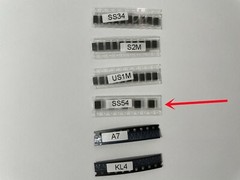 5pcs SR540 SS54 SMB SCHOTTKY RECTIFIERS Diode 40V 5A DO-214AA US