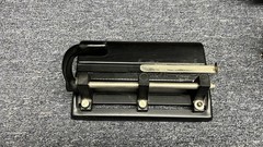 Vintage Master Products 1325 Adjustable 3 Hole Punch Heavy Duty Made in USA