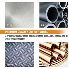 WORKPRO 10Pack Metal Grinding Wheels 20Pack Cut-Off Wheels 4-1/2×7/8-inch Wheels