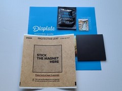 Displate Wall Mounting Kit – Complete w/ Magnet, Protective Leaf & Cleaning Pad