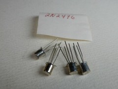 Amperex Philips 2N2496 PNP Germanium Transistors Lot of 4 NOS