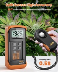 Dr. Meter LX1330B Digital Lux Light Meter 0.1-200,000 Lux Measurement Range