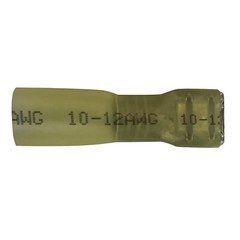 (10) 8 Gauge Heat Shrink Female Quick Disconnect .250 Wire Terminal Connector