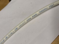 NEW Belden 1613AP Premium FFEP RG6 RG-6 Tri Shield Coaxial Cable CMP Natural