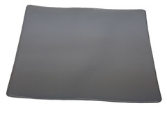 1 Gray Vinyl Checkbook Cover Standard Top Stub 6- 1/4″ x 3-3/8″ New