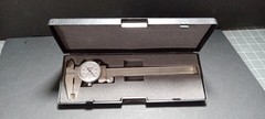 OEM PHASE II 920-216 0 – 6″ RANGE INSIDE OUTSIDE DIAL CALIPER .001″ GRADUATION!
