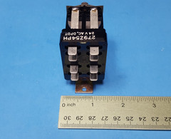 RELAY ELECTROMAGNETIC, AB-1341, P&B, 24 VAC, DPDT, 5945-00-012-4436, 279Z54PH