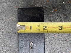 2 Scarifier Tips, Fits Some Gallion, Komatsu Motor Graders, 31281C, 1266753H1