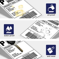UPS 01774006 Direct Thermal Labels 4×6 – Full Case 16 Rolls / 5,120 Labels