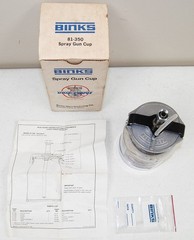 New!! NOS!! OEM BINKS #81-350 Drip Proof 2 “1 Quart SPRAY GUN CUP” (MADE in USA)