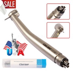NSK Style Dental Fiber Optic LED E-generator High Speed Handpiece Turbine 4Holes