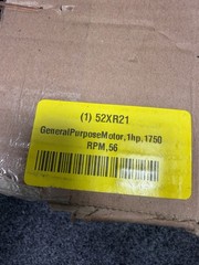 WEG 00118OT1B56-S General Purpose Motor 1 HP, 115/208-230V, Rigid Base