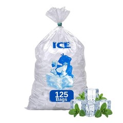 ASSUREPAK 50LB Ice Bags – 125 Bags – 18″x36″ – 3.0 mil Clear Plastic – Commer…