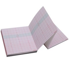 For Contec CMS800G/CMS800F Fetal Monitor Paper 112x100mm 5 Packs 750 Sheets，US