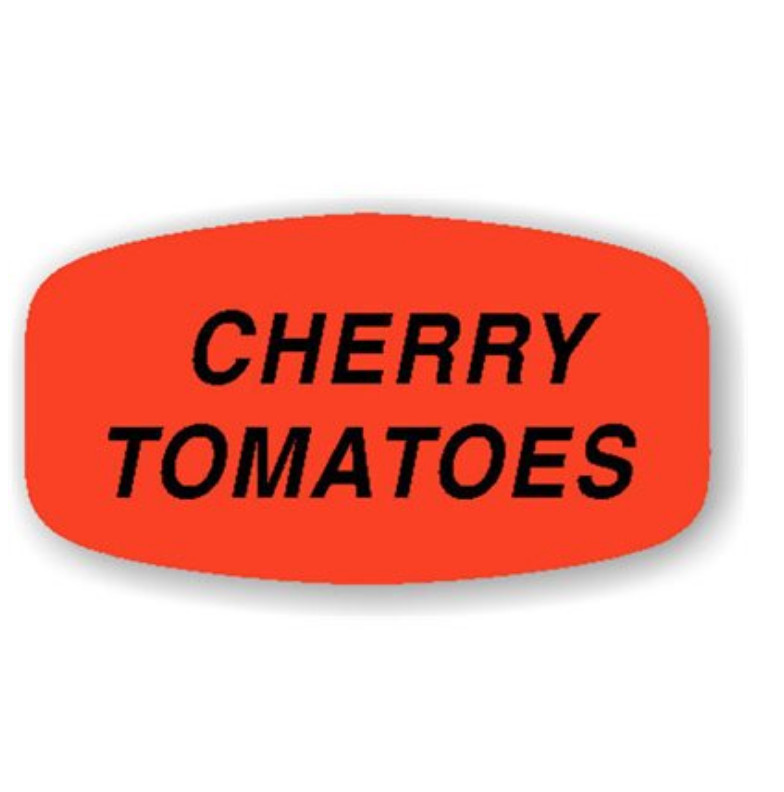 1000 each Chicken Tomatoes Food Labels Fl Red Black Stickers Decals