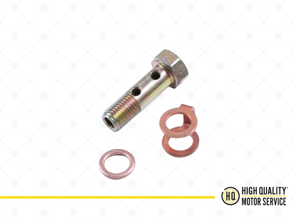 Banjo Bolt, Fuel Bolt with Washer for Deutz 01178622, 8MM, 31.7 MM.