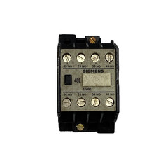 SIEMENS 3TH80 40-0A CONTACTOR 6AMP. 110-132V AC 4x NO