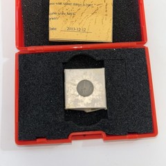(NEW) Fowler 53-676-176-0 .200″ Individual Square Steel Gage Block