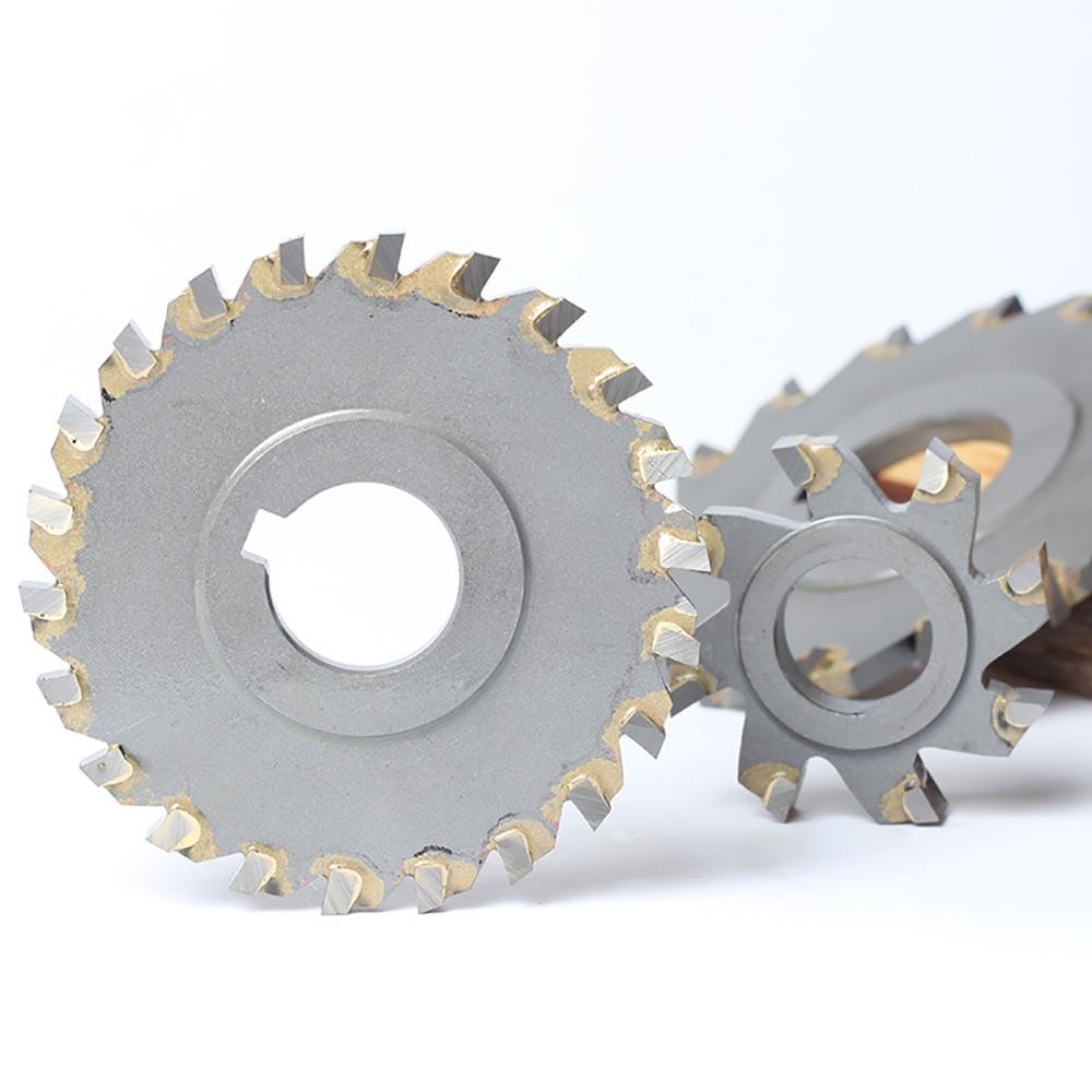 KLOT Carbide Insert/Tipped Slot/Side Milling Cutter 63mm-200mm Straight Tooth