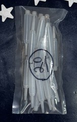20X HQ 2ml Plastic 3pc Soft Tube Long Tip New Empty Bottle High Quality 20pcs