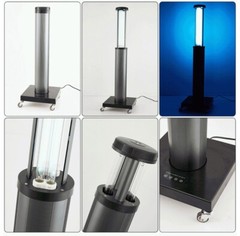 Mobile ultraviolet disinfection steriliser automatic telescopic