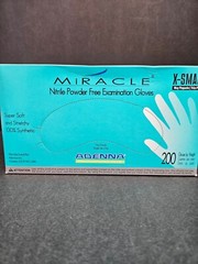 Adenna Miracle Nitrile Exam Gloves XS Powder Free 1200 Gloves