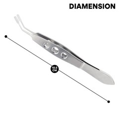 Meibomian Gland Expressor Forceps Tip 3 x 9 mm German Ophthalmic Instruments