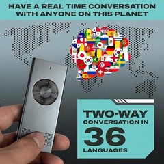 [SEALED] Poliglu Instant Two-Way Language Translator