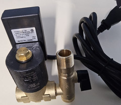 Automatic Timed Condensate Drain Valve, 1/2″ AC 110V 2-Way Direct-Acting Drain V