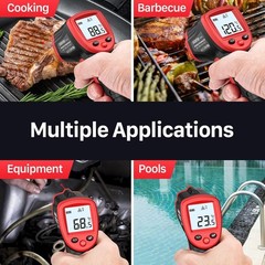 Digital IR Infrared Laser Gun Temperature Thermometer Heat Thermal Gauge Sensor
