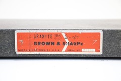 Brown and Sharpe Granite Surface Plate 8×12 inches #2