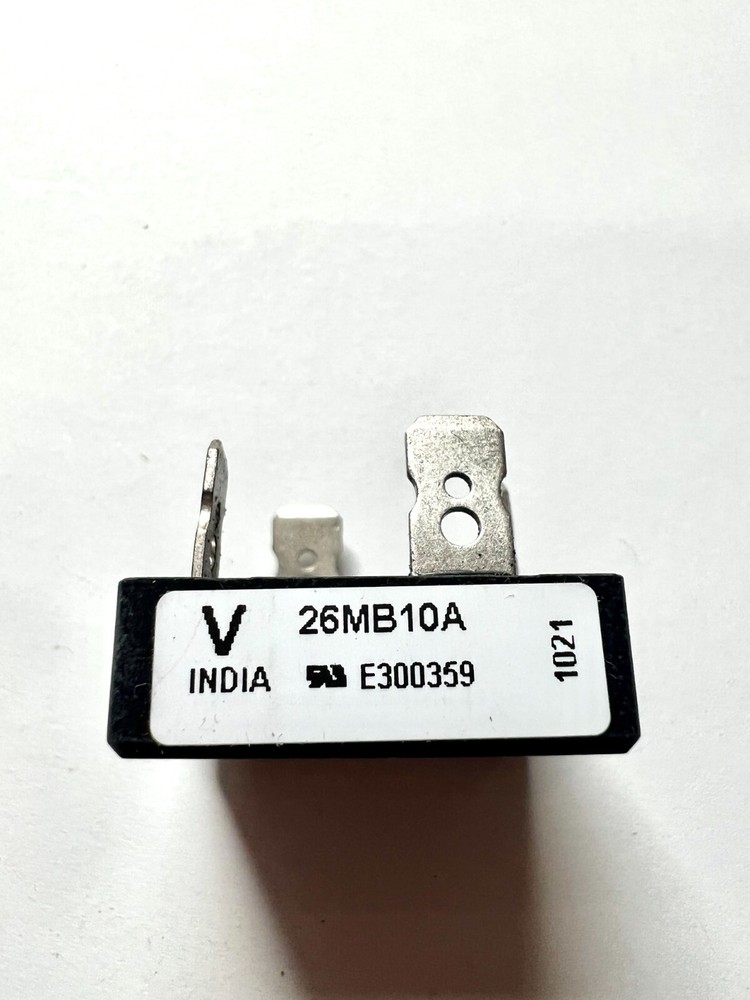 5pcs of 26MB10A Diode Rectifier Bridge Single 100V 25A 4-Pin Case D-34 Bulk