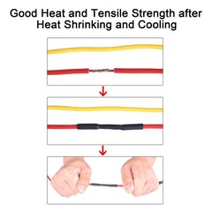 XHF UL Listed 1/2 Inch 10Ft 31 Waterproof Heat Shrink Tubing Roll Marine Grade