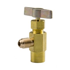 Can Tap Self-Sealing HVAC Freon Tank Adapter Valve Core Refrigerantion Tool Kit
