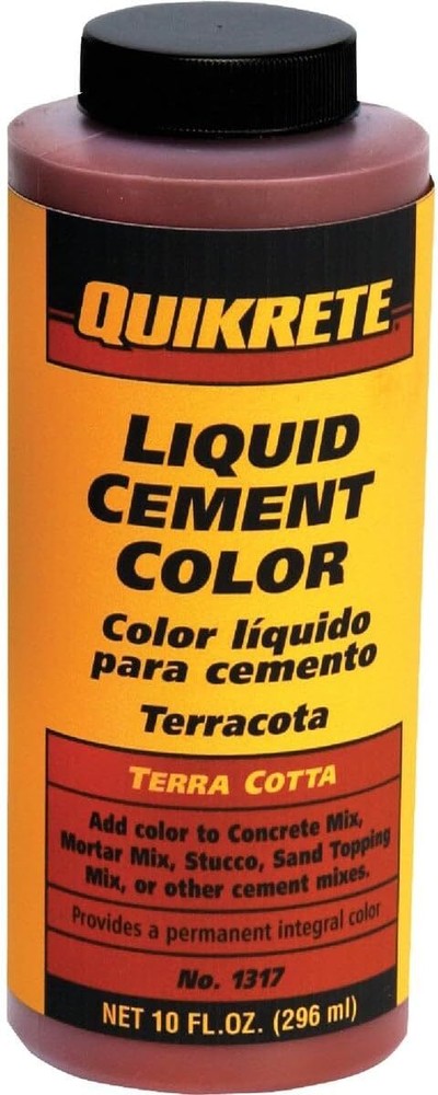 Quikrete Concrete Colorant Bottle, Terracotta, 10 oz
