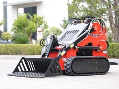 Rock Bucket attachment skid steer loader attachments for TYPHON STOMP skidsteer