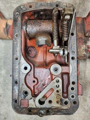 Ford 640 Tractor 3pt Hydraulic Lift W/ Lift Arms & Rockshaft Top Plate – 600 601
