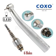COXO Dental Fiber Optic LED Turbine Handpiece Fit KAVO MULTIFlex LUX Coupler SA