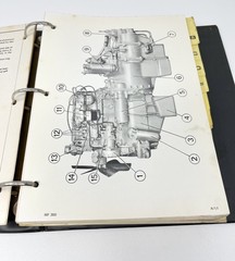 Vintage Massey Ferguson Manual MF300 Crawler Loader & Buyers Guide As Is Read