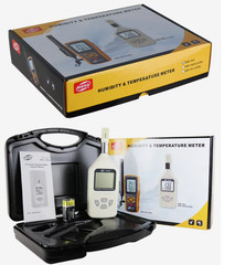 GM1360 Digital Display High-definition Industrial Temperature and Humidity Meter