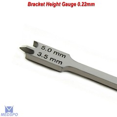 Dental Measuring Wick Type Gauge Orthodontic Bracket Positioning Height Gauge