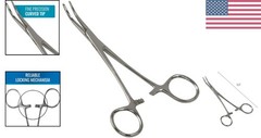 Curved Locking Tweezers Clamp 5.5″ – Surgical Precision for Home & Medical Use