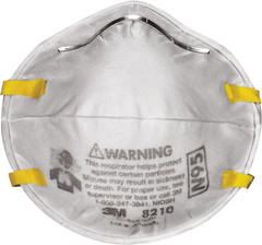 3M N95 Performance Respirator 8210, 2 Pack, Drywall Sanding, NIOSH-APPROVED N95,