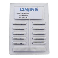 Dental Zirconia Cutting Diamond Bur FG Football Round End Taper Cylinder Egg