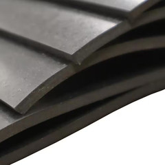 60A – Black – 0.062 In. X 8 In. X 8 In. General Purpose Rubber Sheet (5-Pack)